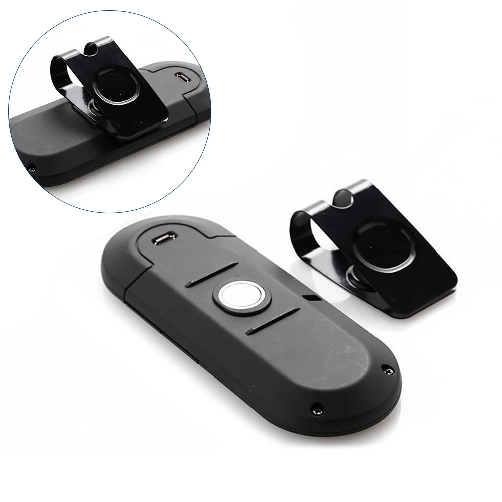 2018 Auto Parts Handsfree FM Transmitters Multipoint Speakerphone 4.1 EDR Wireless Bluetooth Handsfree Car Kit MP3 Music Player