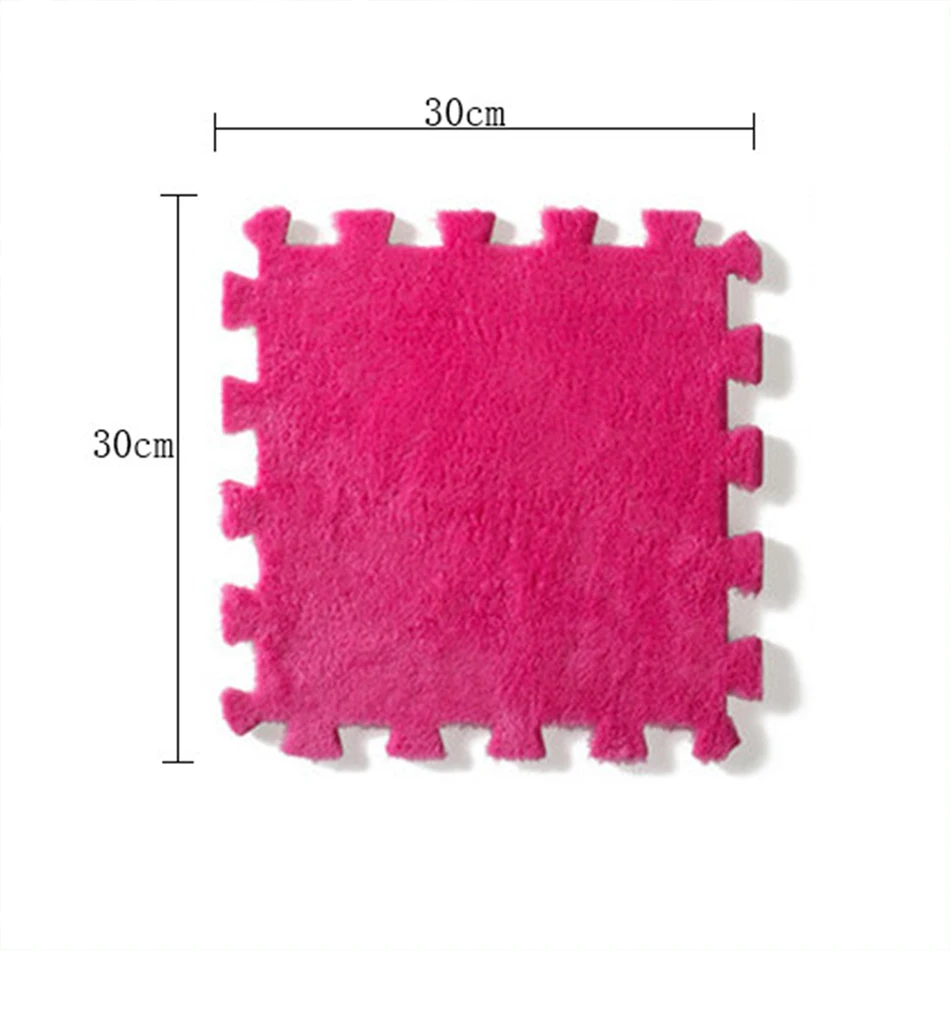 Esteira do Jogo do Bebê de Pelúcia para Crianças Lote Crianças Tapete Eva Foam Mat Desenvolvimento Puzzle Piso Macio Rastejando Jogo Playmat 10 Pçs - Mod. 254786 3 EVA Foam Mat Desenvolvimento Puzzle Crianças Piso