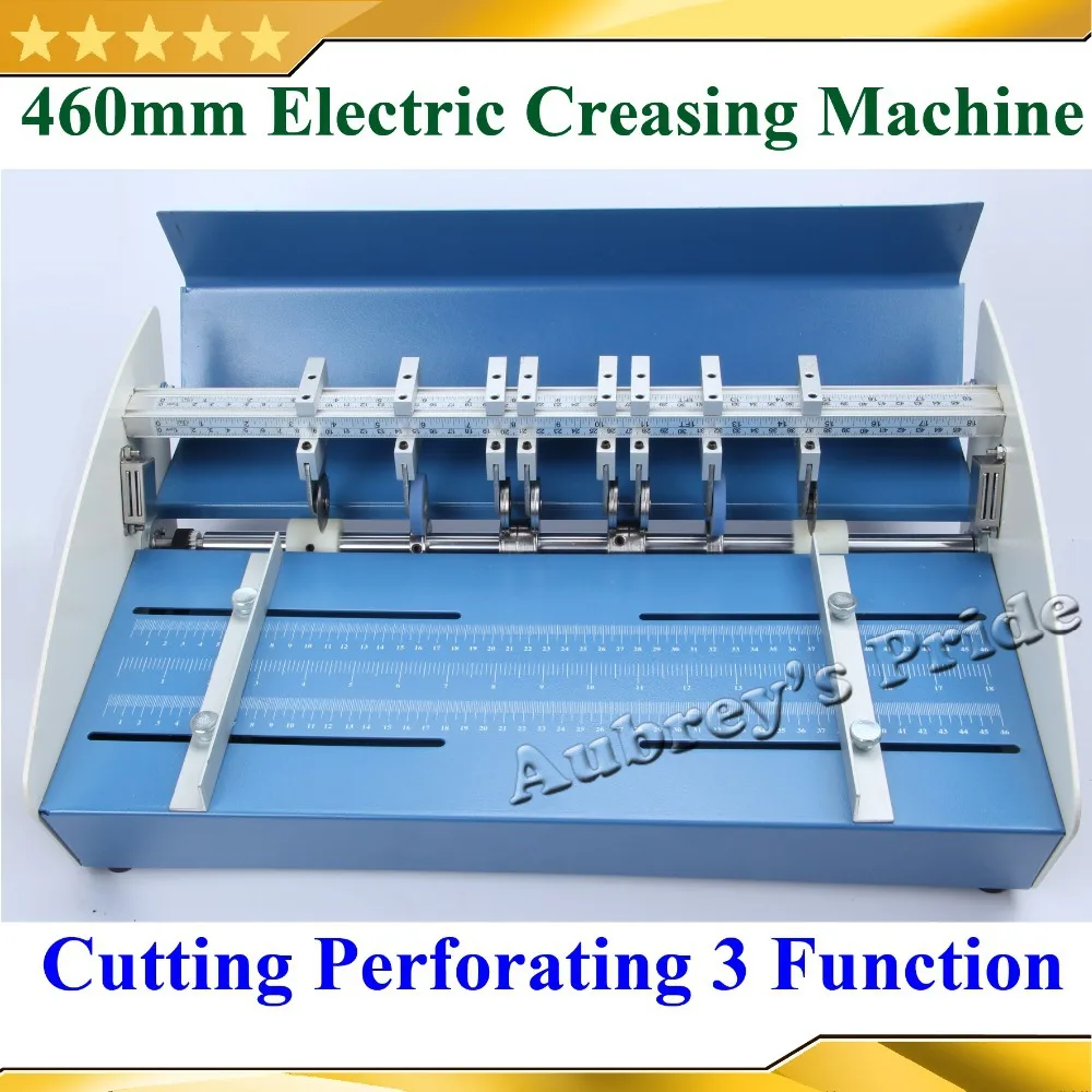 Electric Machine With 18inch 460mm Perforator Cutter 3in1 Paper