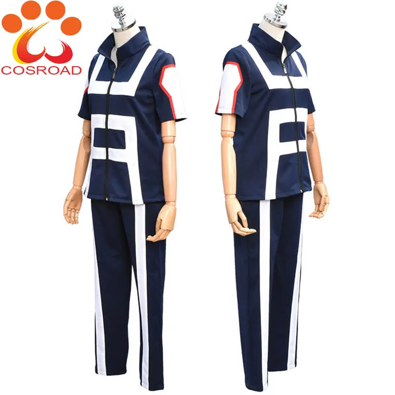 Cosroad Boku No Hero Academy спортивный костюм для косплея Todoroki Shoto Bakugou Katsuki школьная форма