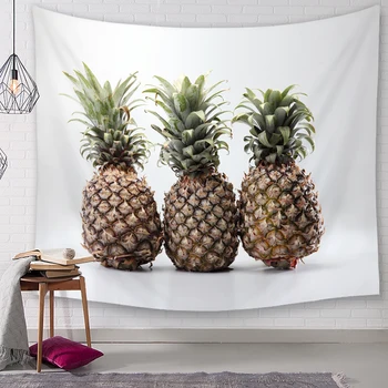 

Pineapple Decorative Tapestries Hanging Wall Tapestries Mandala Bohemian Tapestry Landscape Wallpaper Wall Art Shawl Throw