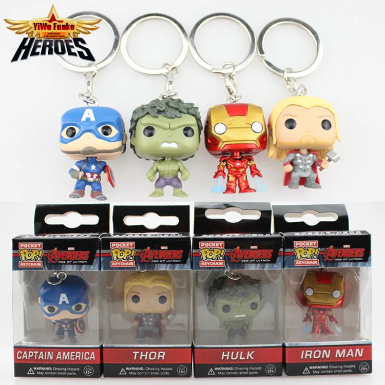 marvel funko keychain