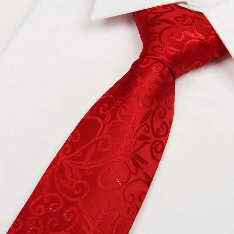 8 см шелковый галстук для мужчин жаккардовые галстуки для взрослых gravatas masculinas seda Высокое качество - Цвет: NH05