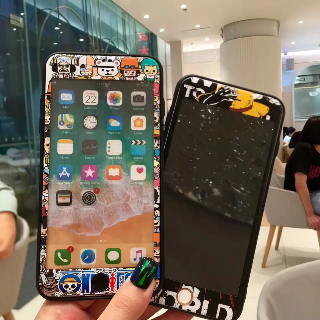 Стеклянная пленка RLENDA для iPhone X XS XR 11 Pro Max 3D закаленное стекло 7 8 Plus защита экрана с