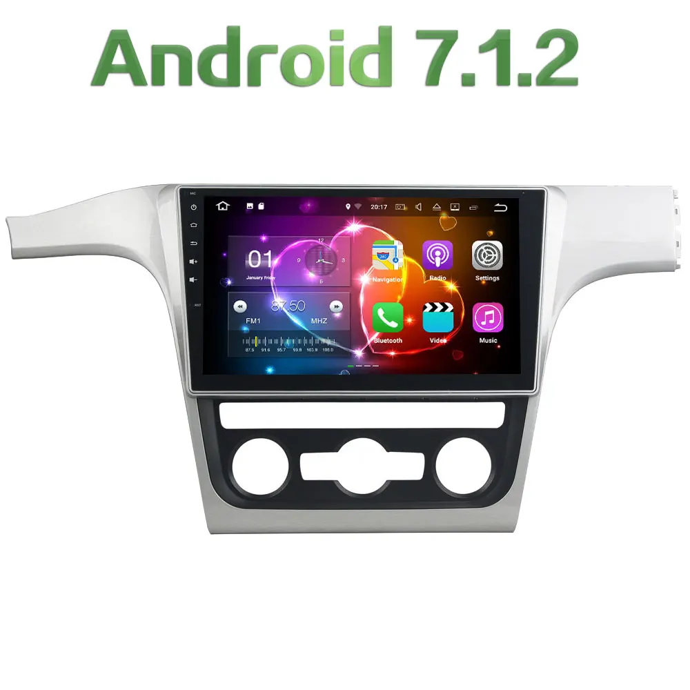 Quad Core 2GB RAM 16GB ROM Android 7 1 2 Car font b Radio b font