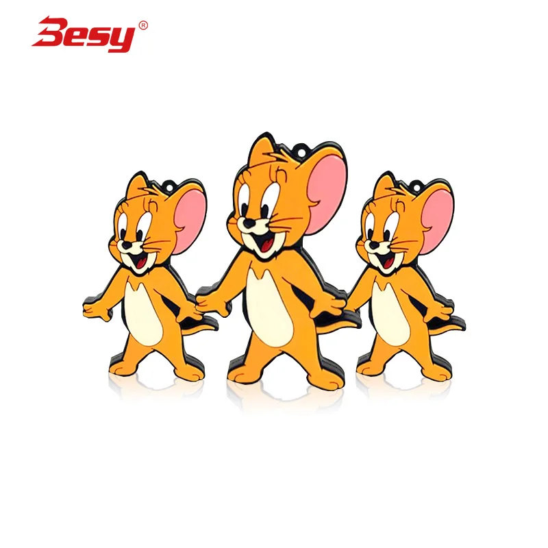 Usb флеш накопитель с мультяшным котом и мышь Стилус 32g Флешка 16g 8g новый милый