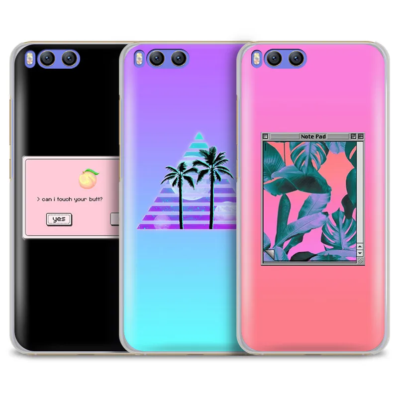 

Vaporwave Pastel Aesthetic Vintage Phone Case Cover For Xiaomi Redmi Note 2 3 4 4X 5A Pro Mi 8 5 5S Plus 5X 6 MiA1 Minote 2 3