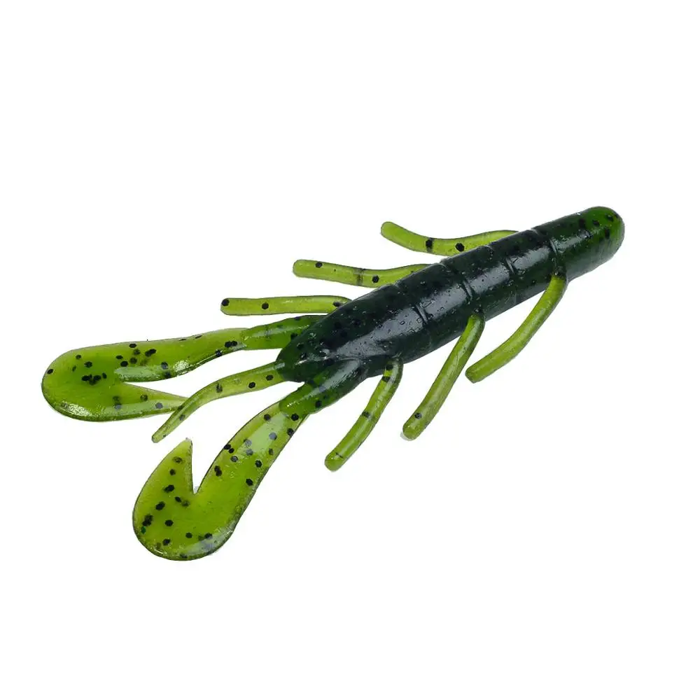 BassLegend-рыболовная Мягкая приманка ультра Vibe speed Craw Bass Lure 90 мм/5,6 г 6 шт - Цвет: 01