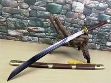 Épée de combat puissante Miao Dao, lame en acier à haute teneur en carbone, tranchante, 1095