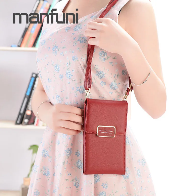 Women Bag 2019 Leather Mini Shoulder Crossbody Bags for Women Forever Young Purse Phone Packet ...