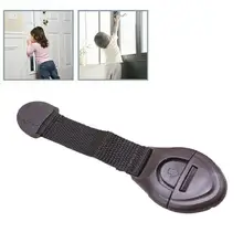 5 шт тканевый Многофункциональный защитный замок безопасности для детей безопасности ткань ремень замок ящик безопасности