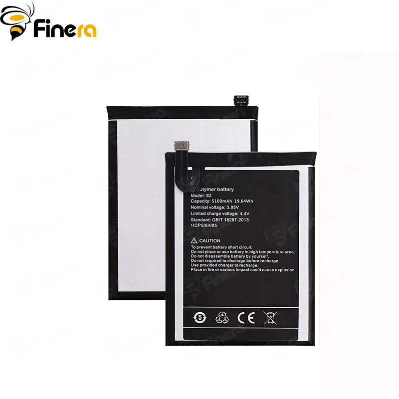 

100% New Original 5100mAh For Umidigi S2/S2 Pro Battery Replacement For Ulefone Paris In Stock