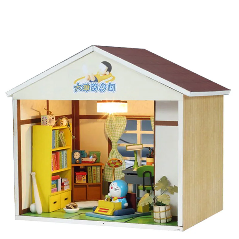 DIY House Cartoon Model Toy Manual Assembly Model 130 14in Model