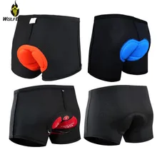 Wolfbike дышащие велосипедные шорты мужские гелевые велосипедные шорты MTB шорты для езды на велосипеде Спортивная одежда для улицы гелевые велосипедные шорты