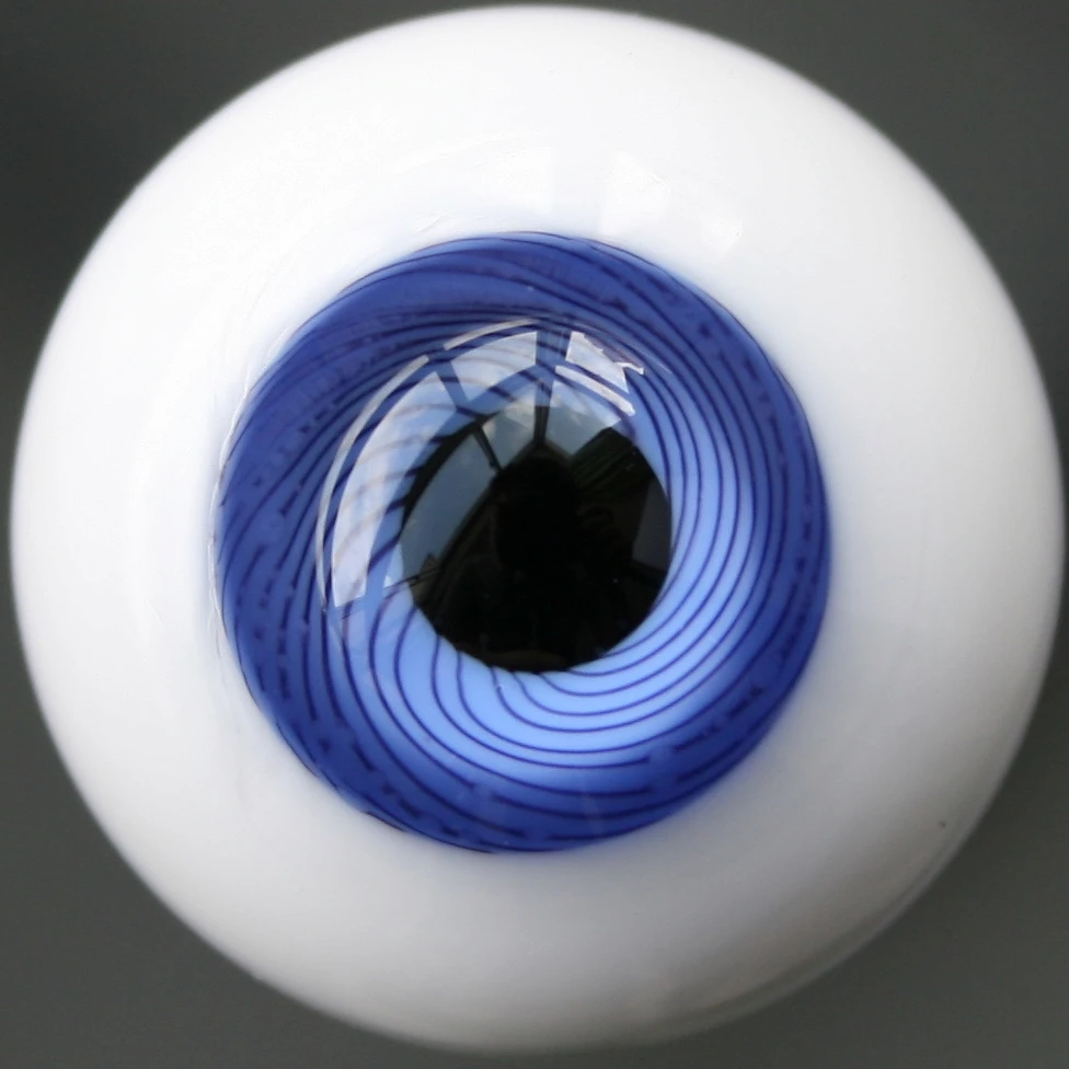 New Special Grey/&Black 18mm Glass BJD Eyes for Reborn//Newborn BJD Doll