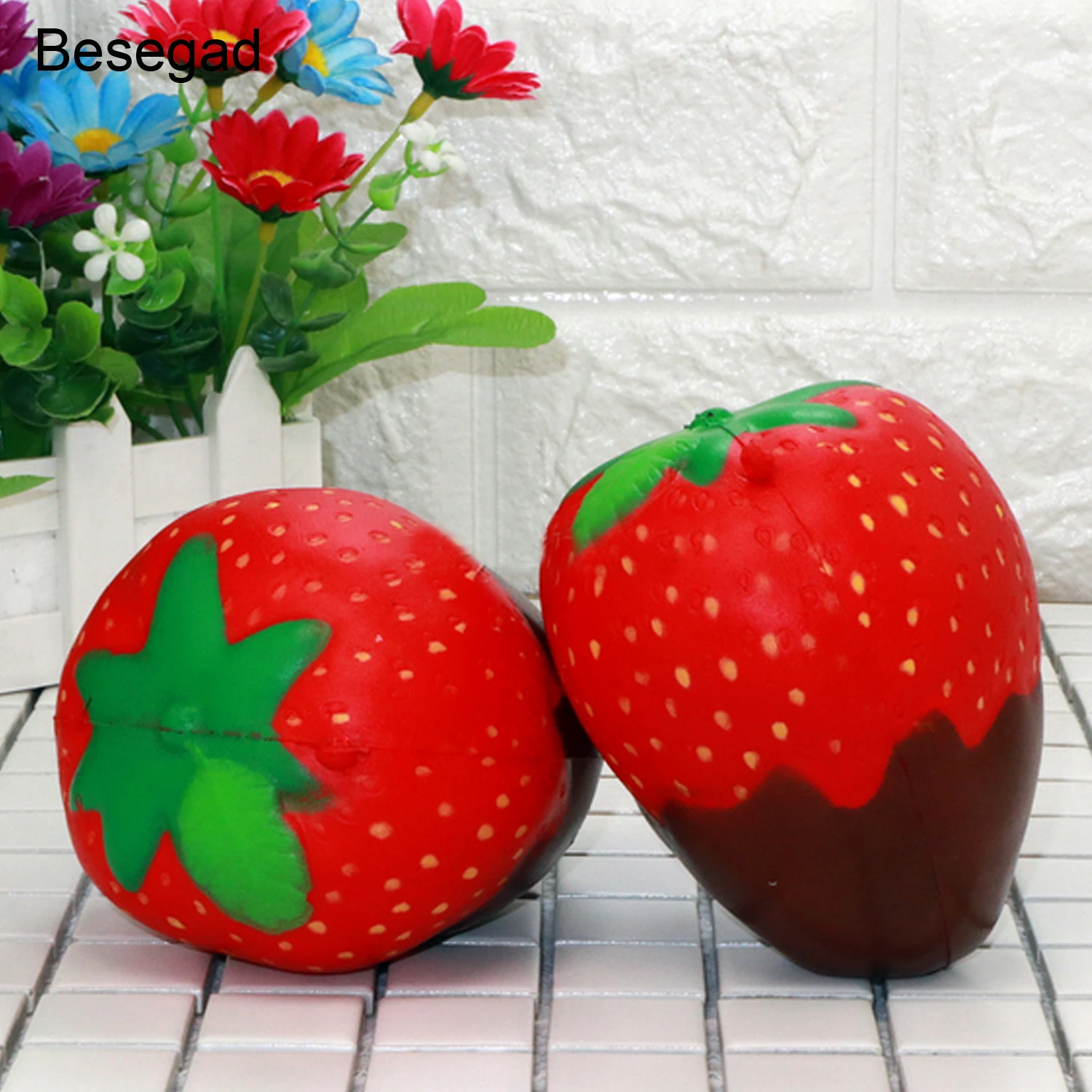 big strawberry squishy