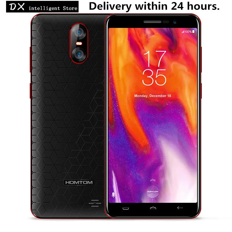HOMTOM S12 5 0 &quot18:9 полный Дисплей 8MP + 2MP двойной камеры 3g смартфон MT6580 4 ядра 1 GB 8 gps Android 6