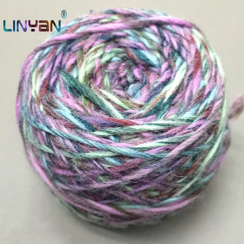 

200g/skein 50% merino wool thick Knitwear Hand Knitting super bulky yarn For Knitting & Crocheting Scarf DIY Iceland zl4