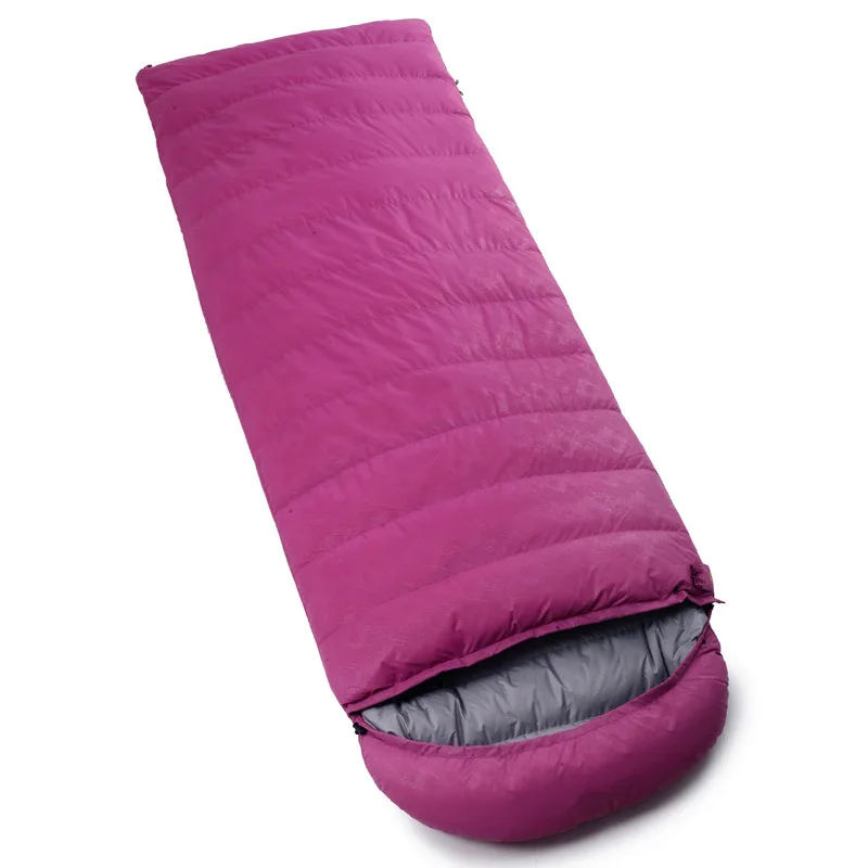 

Ultra Light Four Season Goose Down Sleeping Bag Splicing Double Sleeping Bag Outdoor Mountaineering Camping Envelope Sleep Bag