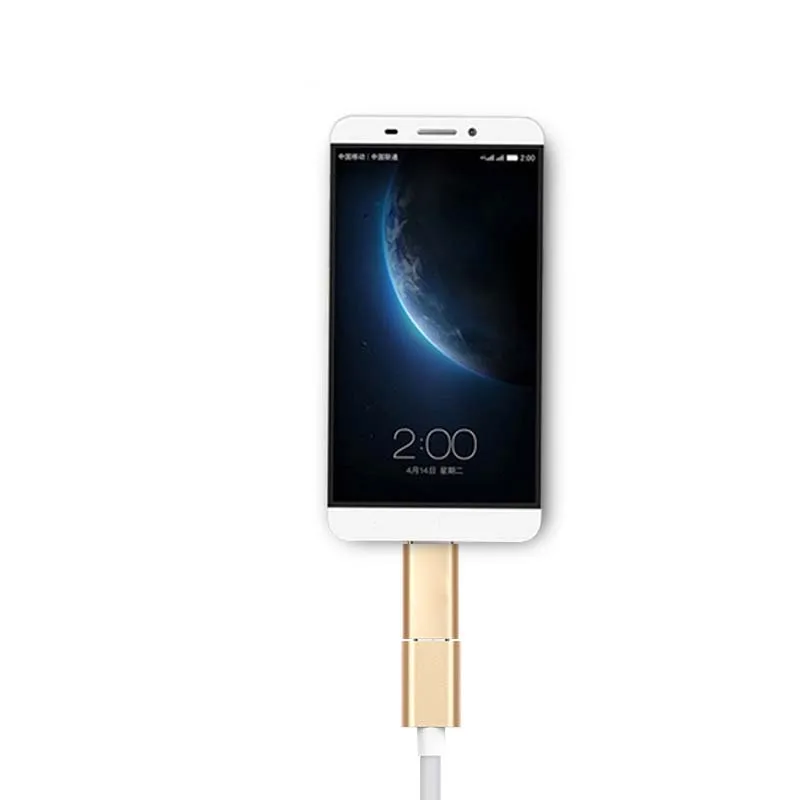 Адаптер типа Micro USB OTG c переходник папа в мини разъем для передачи данных кабель