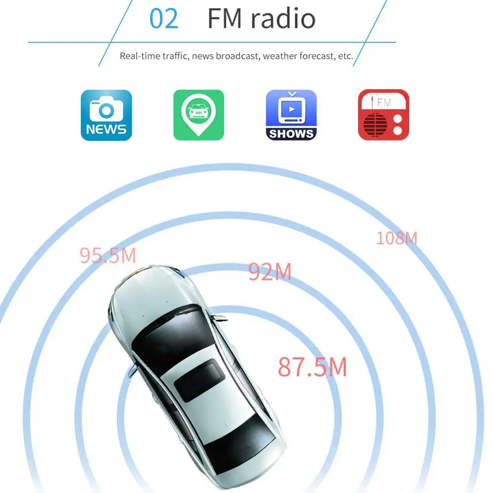 Автомагнитола SWM с поддержкой Bluetooth MP3 AUX USB FM SD|Автомобильные радиоприемники| |