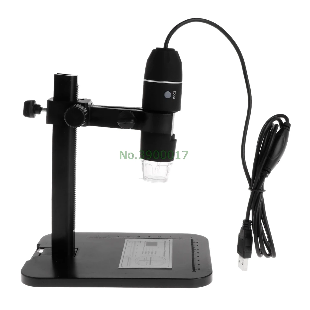 2 мегапиксельная 1000X/1600X 8LED USB цифровая Лупа эндоскопа камера HD CMOS