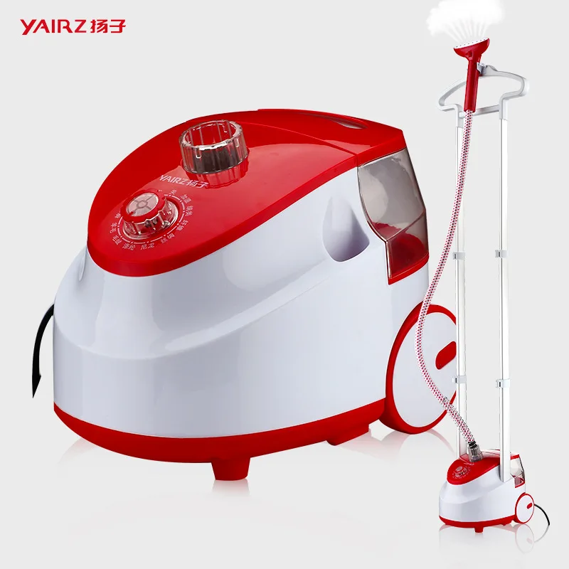 

200-1800W Double-rod Clothes Disinfect Garment Steamer Mini-linked Hot Iron Steamer Ironing Machine with Stainless Steel Plat
