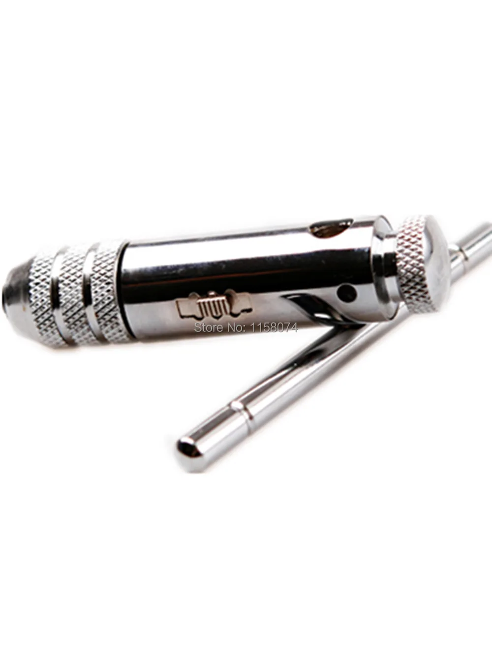 1pc Reversible 3mm-8mm T-Handle Ratchet Ratcheting Tap Wrench Tool Chuck Type M3-M8 |