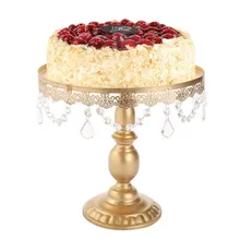 Подставка для торта с кристаллами, круглый металлический дисплей для свадебной вечеринки, декор для торта, инструменты для украшения торта, taart decoratie bases para pastel, Новинка