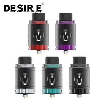 

Original Desire M-Tank 3ml Atomizer with 25mm Diameter & 0.2ohm Powerful Coil Head Sub Ohm Tank E cigarette Vape Tank