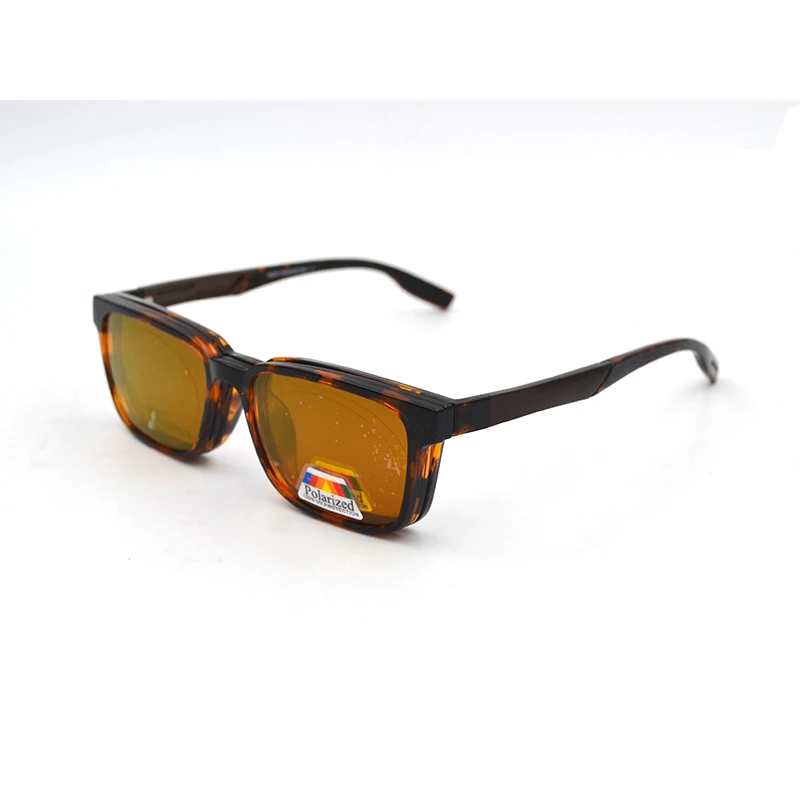 2в1 солнцезащитные очки TR90 для женщин и мужчин на клипсах поляризованные серые желтые линзы ночного видения очки для вождения могут сделать близорукость Пресбиопия L3