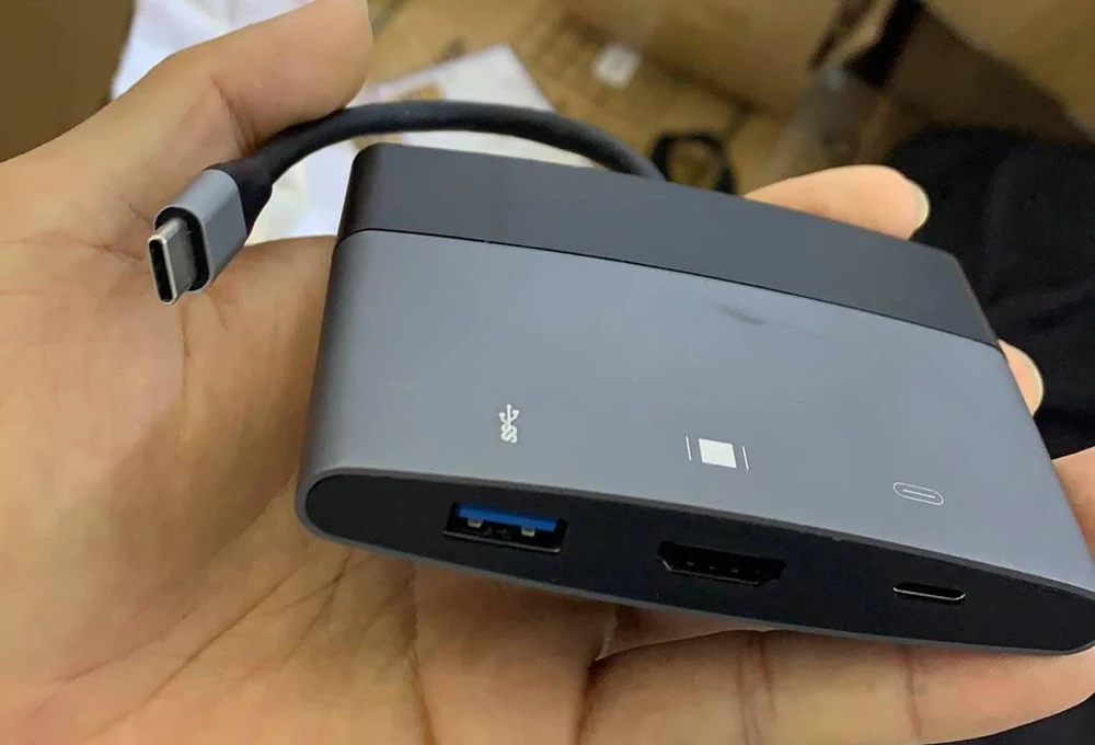 10 шт./партия 5 в 1 Combo USB 3,1 USB-C type C до 4 K HDMI type C зарядка PD адаптер 3 USB 3,0 хаб для переключателя NAND Macbook