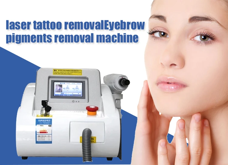 Nd-yag-лазера татуировки косметологическое оборудование есть сенсорный экран 1000 w шрам веснушки/для постугревых рубцов удаление татуировки CE