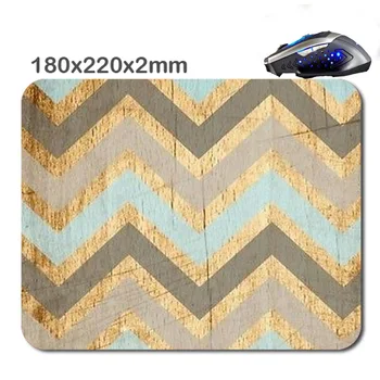 

Customized Wood Pattern 180 * 220 * 2 Mm Rectangle Non - Slip Rubber Soft 3 D Print Gaming Laptop Mouse Pad As Gift