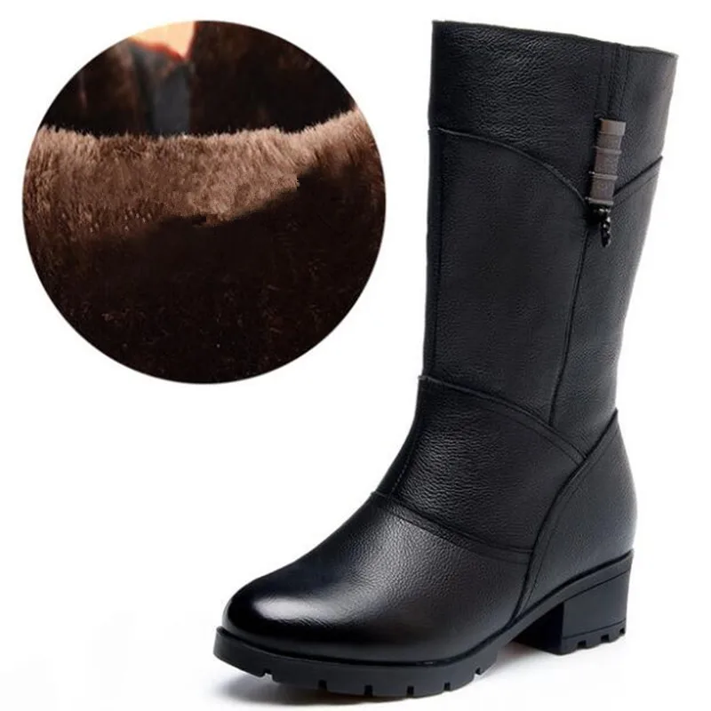 El Y Black Velvet De Mujeres 2018 Cuero Antideslizante Botas Moda Velvet Zapatos Invierno Comodidad Thin Tamaño Gran Genuino Thick Casuales Otoño black Nuevo BqBwTt