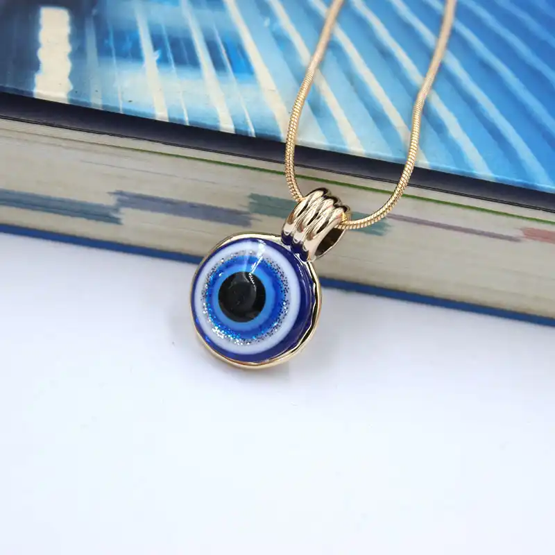 Collier mauvais œil homme Clearance