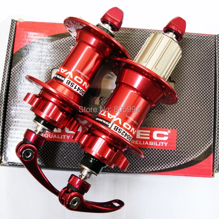Novatec D041SB D042SB Disc Brake MTB Front Rear Bike Hub 4