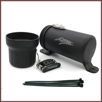 

Universal Off-Road Waterproof Tube Gloves Storage Box For HONDA VFR 1200X 1200F AFRICATWIN with Anti-theft Lock 6 in 1 tool
