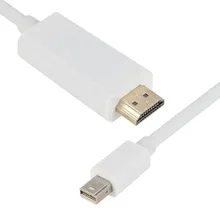 Мужчин и женщин М 1,8 м Mini DP к HDMI кабель Thunderbolt Mini Displayport к HDMI адаптер для Macbook Pro Air Для iMac#290417