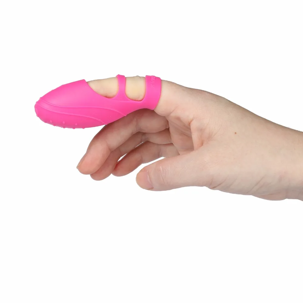 sd finger Waterproof Black Silicone Toys