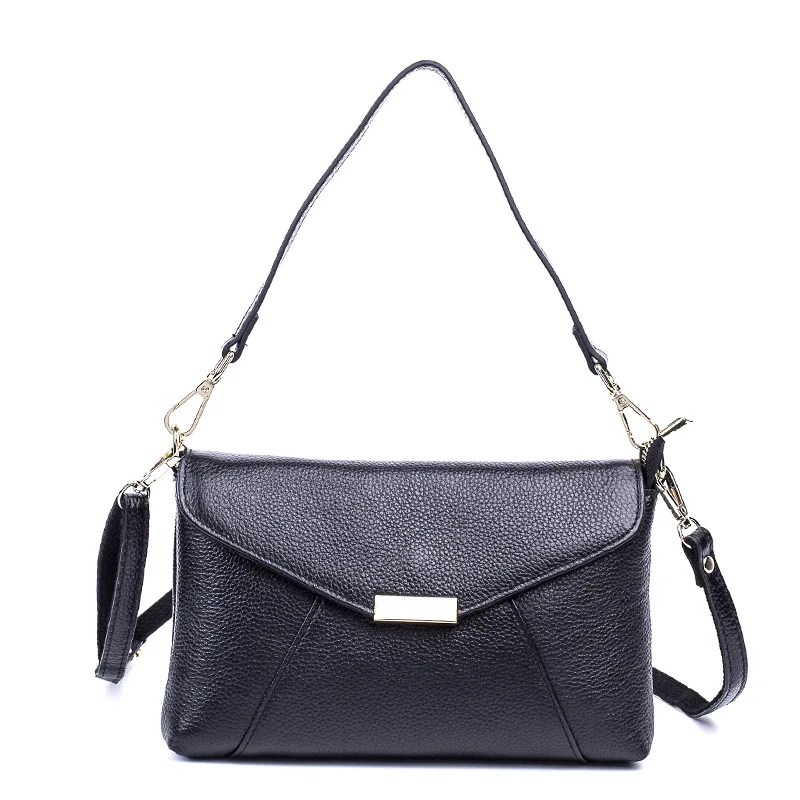 

New Women's Bag Genuine Leather Cowhide Handbags Messenger Bags Crossbody Female Small Shoulder Bag Clutch Handbag