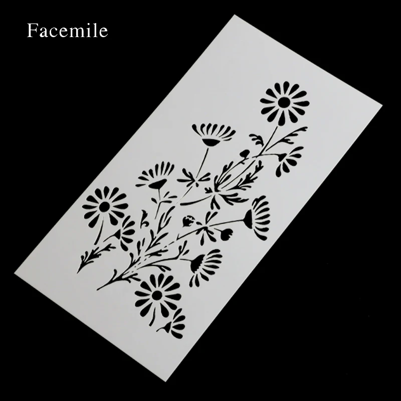 

Facemile Flowers Cake Tools Fondant Decor Stencil Kitchen Cupcake Decoration Template Mold Decorating Baking Tools For Cakes