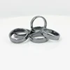 Fashion Jewelry Grade AAA Quality smooth 6 mm Width Flat Hematite Rings (1 Piece ) HR1002 5