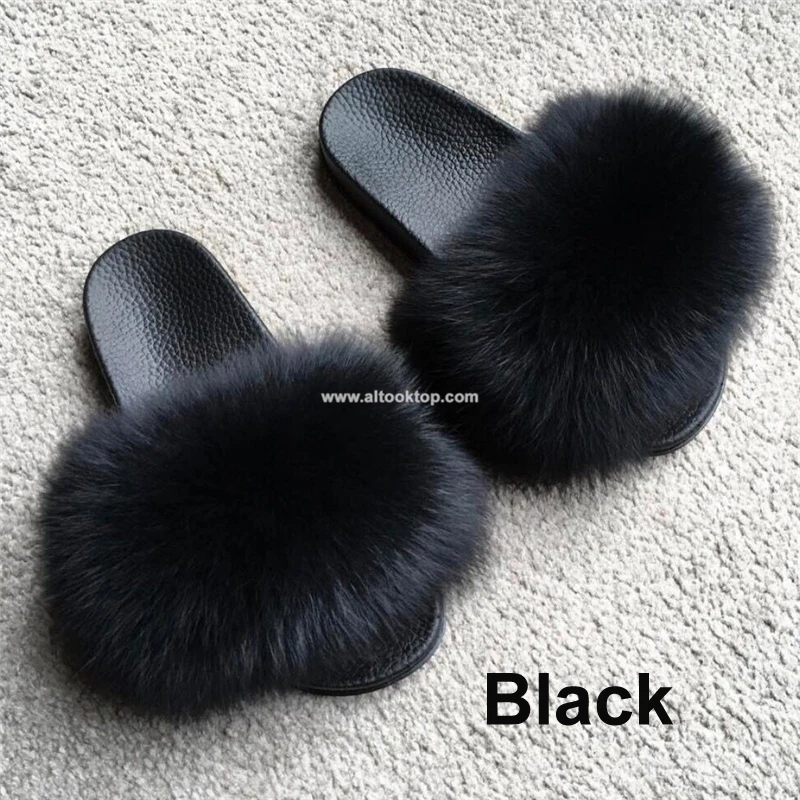 FFS1703 fox fur slippers 1_02 (3)