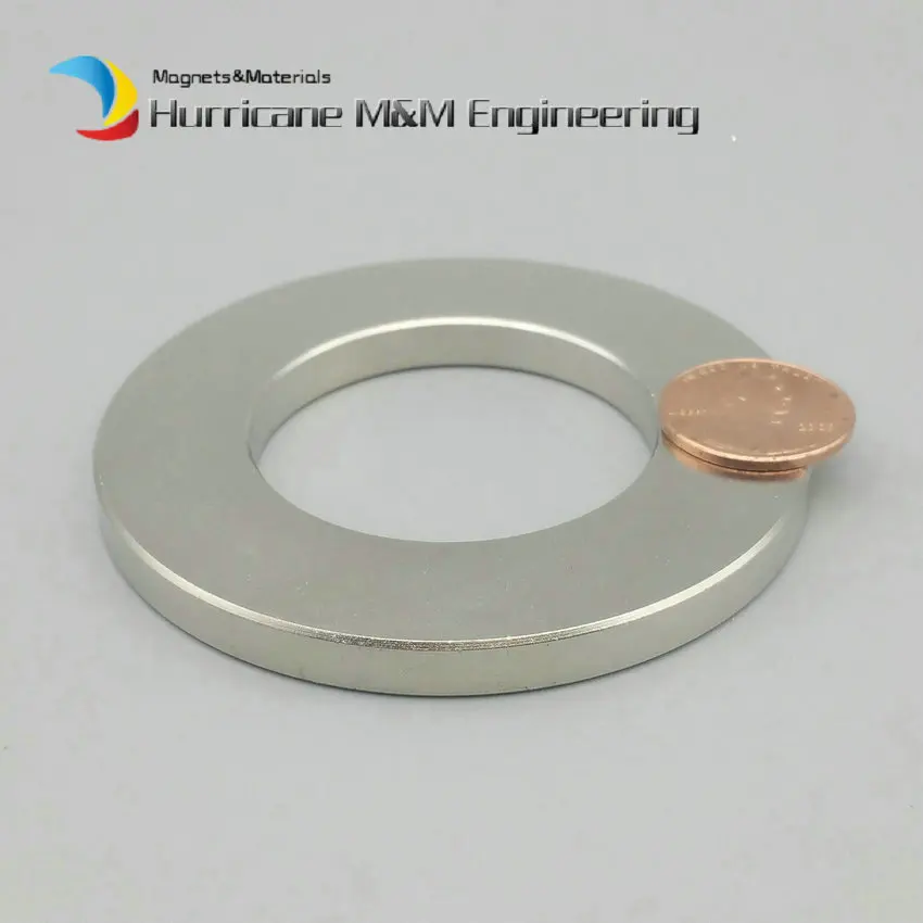 NdFeB магнитное кольцо OD 70x40x6 мм N45 2," большая круглая трубка сильные неодимовые постоянные магниты трубка редкоземельный магнит 1-50 шт