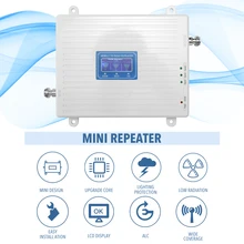 110-220 В трехдиапазонный усилитель 900 1800 2100 GSM DCS WCDMA 2G/3g/4G LTE универсальный усилитель сигнала умный комплект повторителя