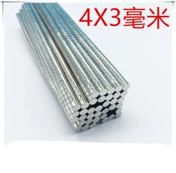 

Bulk Small Round NdFeB Neodymium Disc Magnets 50pcs/lot Dia 4mm x 3mm N35 Super Powerful Strong Rare Earth NdFeB Magnet