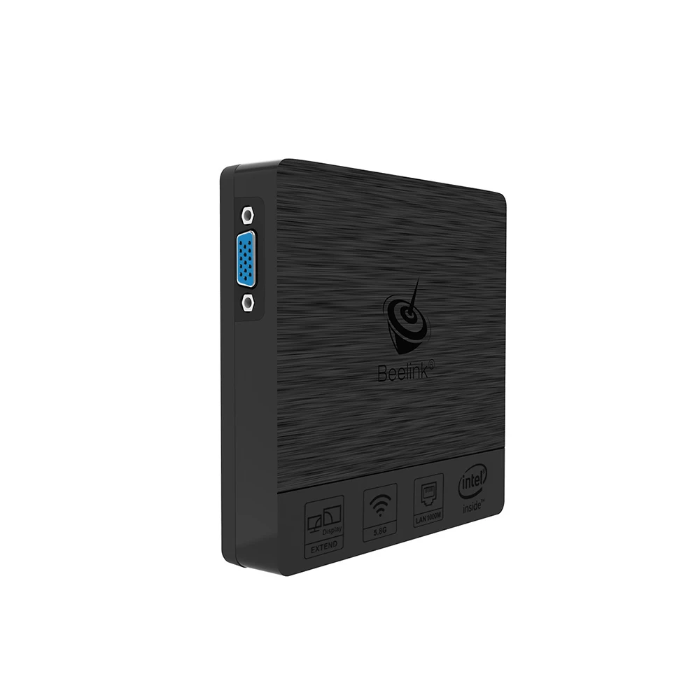 Beelink BT3 Pro Mini PC 4G 64G Smart 2 4/5 8 GHz WiFi Bluetooth 4 0 Atom X5 Z8350 мультимедиаплеер|ТВ-приставки и