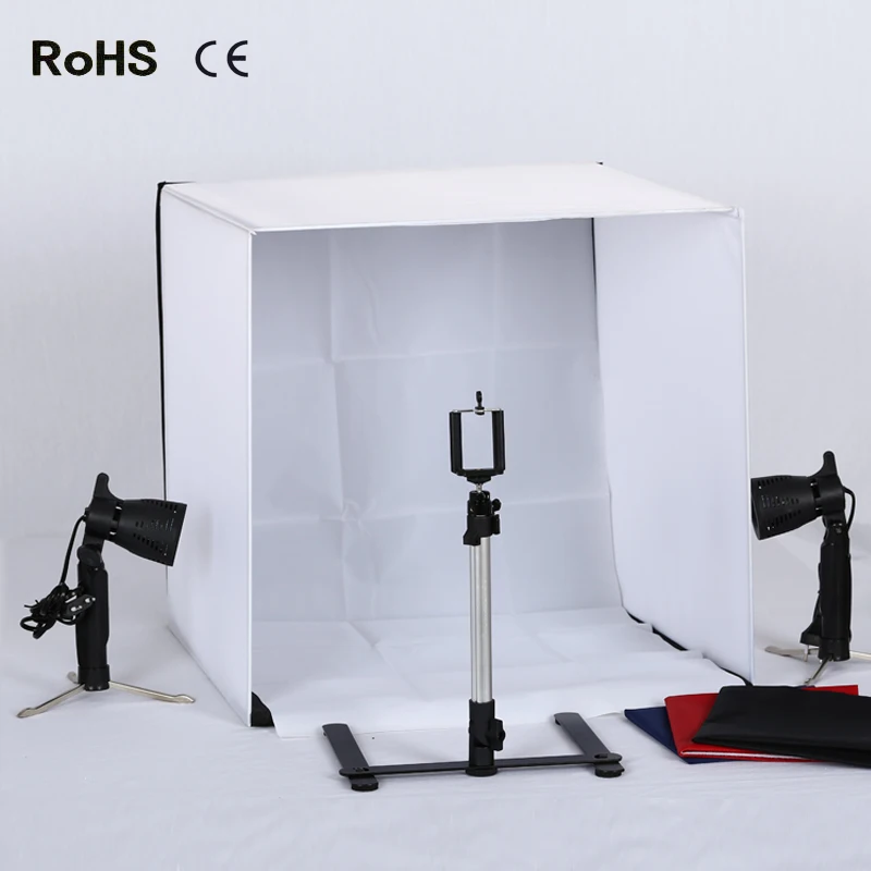 Portable 50cm*50cm/20inch*20inch Camera Photo Studio Tent Kit Lighting Tripod Soft Boxin Photo