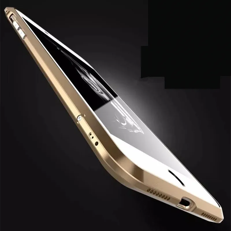

High Quality Luxury Original Brand BOBYT Aluminum Metal Bumper For iPhone 8 Plus 7 P Case Column Shape Frame With Metal Button